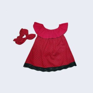 Vestido Infantil Ciganinha Pôa