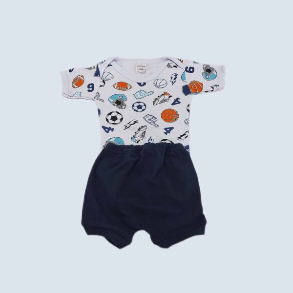 Conjunto Body com Short Futebol Americano