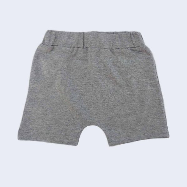Short Bebê Saruel Cinza