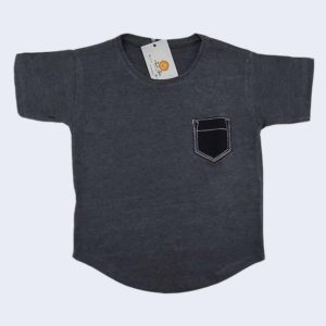 Camiseta Infantil Menino - Grafite
